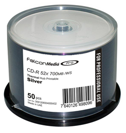 Falcon CD-R Silver Thermal
